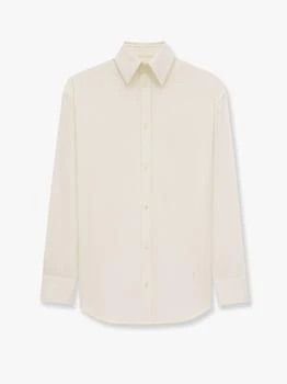 Yves Saint Laurent | Certified cotton shirt with Monogram embroidery