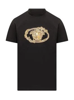 Versace | Versace Logo-Embellished Crewneck T-Shirt