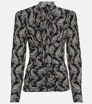 Isabel Marant | Linazioa paisley ruched top