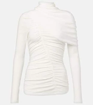 Magda Butrym | Draped cotton blouse