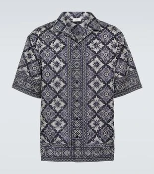 ETRO | Printed cotton bowling shirt