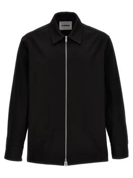 Jil Sander | Jil Sander Long-Sleeved Zip-Up Shirt