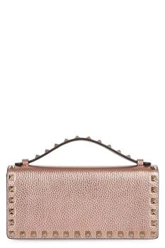 Valentino | Valentino Garavani Rockstud Foldover Top Small Tote Bag
