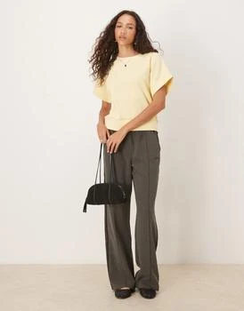 adidas Originals Tailored pants in shadow olive