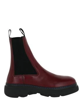Burberry | Women's Creeper Chelsea Boots In Plum