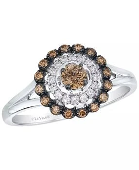 Le Vian | Chocolate Diamond (0.32 ct. t.w.) & Vanilla Diamond (0.09 ct. t.w.) Ring in 14k Vanilla Gold