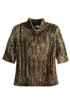 Dries Van Noten | Dries Van Noten Mock Neck Short-Sleeved Sweater