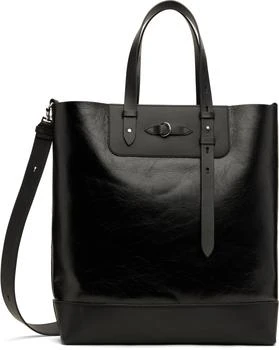 MAISON MARGIELA | Black Vertical Belt Tote