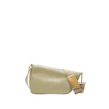 Burberry | Medium Shield Leather Crossbody Messenger Bag