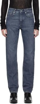 Rick Owens | Blue Concordians Fog Cut Jeans
