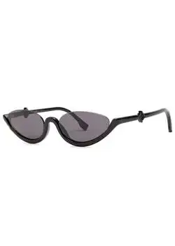 Fendi | Oval-frame sunglasses