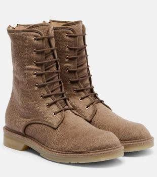 Max Mara | Baker cashmere combat boots