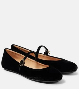 Gianvito Rossi | Carla velvet ballet flats