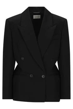 Givenchy | Givenchy Double-Breasted Slashed Jacket