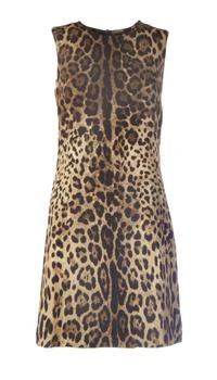 Dolce & Gabbana | Dolce & Gabbana Leopard Printed Mini Dress