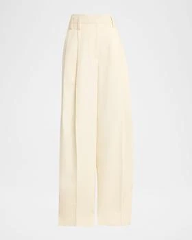 Jil Sander | Voluminous Pleated Wide-Leg Pants