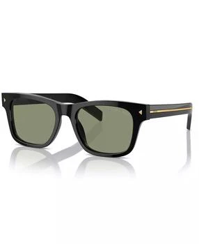 Prada | Iconic Plaque Rectangular Men
s Sunglasses, PR A17S