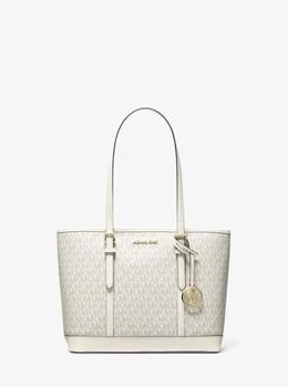 Michael Kors Jet Set Travel Small Logo Top-Zip Tote Bag