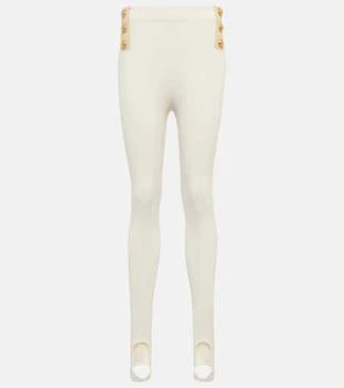 Balmain | High-rise stirrup leggings