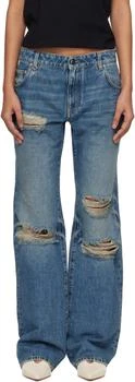 AMIRI | Blue Slash Jeans