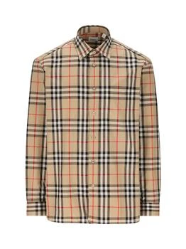 Burberry | Burberry Long Sleeved Checked Buttoned Shirt