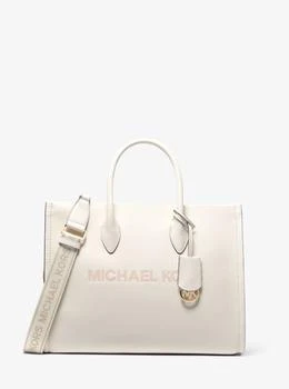 Michael Kors Mirella Medium Pebbled Leather Tote Bag