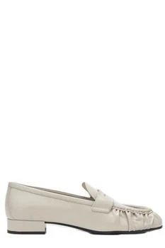 Prada | Prada Gathered Penny Loafers