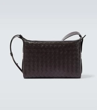 Bottega Veneta | Tribeca Intrecciato leather crossbody bag