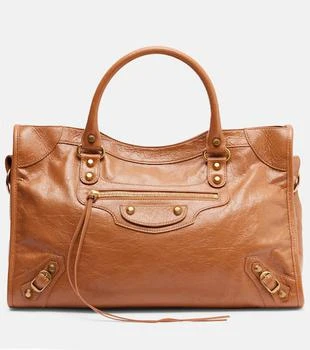 Balenciaga | Le City Medium leather tote bag