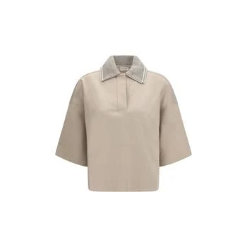 Brunello Cucinelli | Cotton Polo Women's Shirt