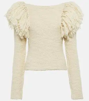 Isabel Marant | Sully fringed wool-blend sweater