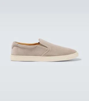 Brunello Cucinelli | Suede slip-on sneakers