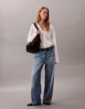 Calvin Klein Calvin Klein Jeans low rise baggy jeans in light blue wash