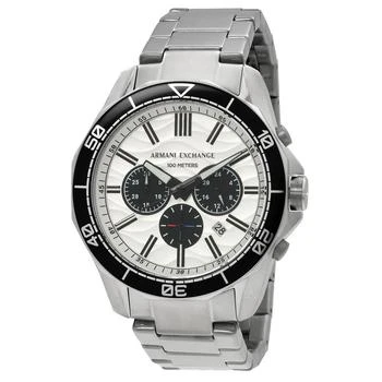 Armani Exchange Spencer Chronograph Quartz Silver Dial Men's Watch AX1969