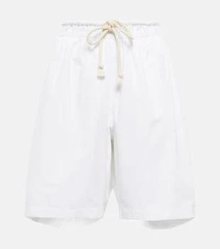 Jil Sander | High-rise cotton shorts
