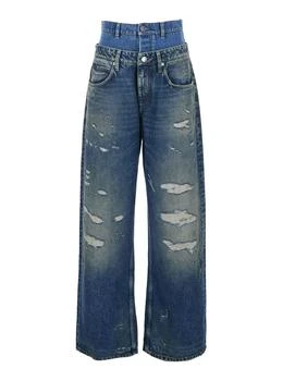Dolce
Gabbana | Dolce
Gabbana Double-Waisted Wide-Leg Jeans