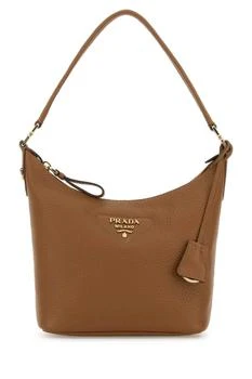 Prada | Prada Logo-Lettering Zipped Shoulder Bag