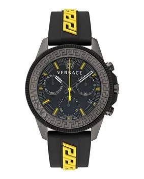 Versace | Greca Action Chrono Silicone Watch