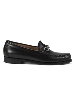 G.H. Bass Lincoln Leather Bit Loafers