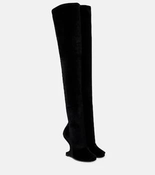 Rick Owens | Cantilever over-the-knee boots