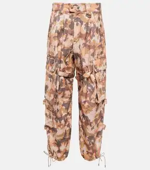 Isabel Marant | Helore printed cotton cargo pants