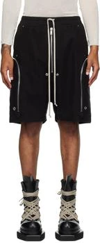 Rick Owens | Black Concordians Bauhaus Bela Shorts