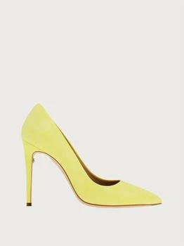 Salvatore Ferragamo | Women's Pointed-Toe Pumps In Yellow