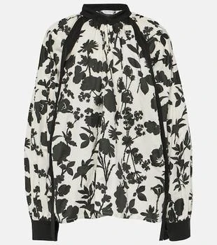 Max Mara | Gaetana floral cotton top