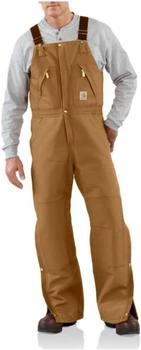 Carhartt Carhartt - Duck Bib Zip Hip Bib Quilt Overall