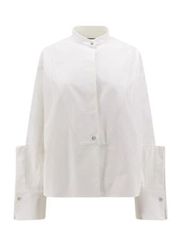 Jil Sander | Jil Sander Band-Collar Long-Sleeved Shirt