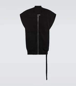 Rick Owens | Oversized cotton jersey vest