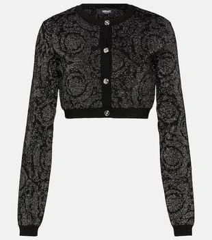 Versace | Barocco cropped cardigan