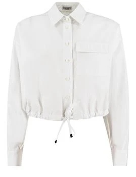 Brunello Cucinelli | Brunello Cucinelli Drawstring Hem Top