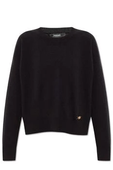 Versace | Versace Logo-Plaque Crewneck Jumper